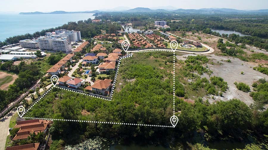 Plots for sale for your dream villa 300 meters from Mae Phim Beach, Rayong. - Land - Mae Phim - Mae Phim Beach